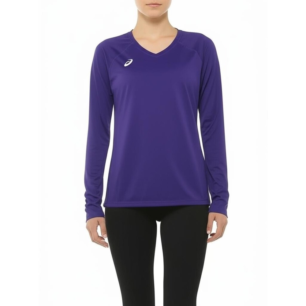 ASICS Purple MotionDry Moisture‎ Wicking Long Sleeve Medium Activewear